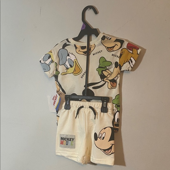 Disney Kids Set - Cream with Mickey and Friends - Picture 3 of 3